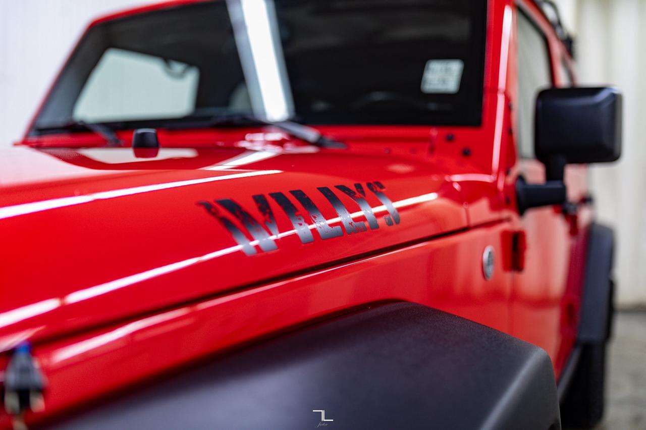 2018 Jeep Wrangler JK Unlimited 4x4 Willys Wheeler Red Deer AB