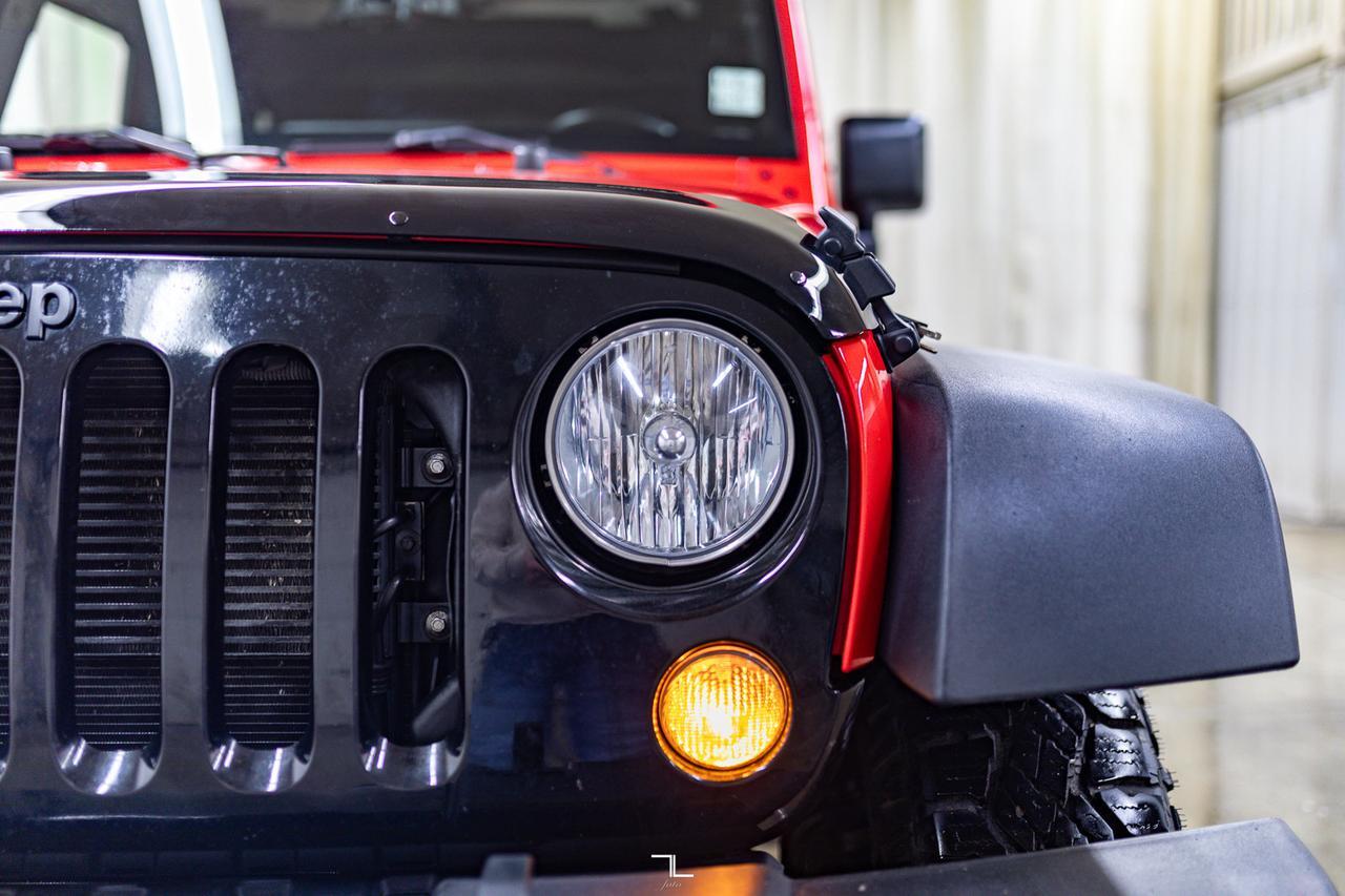 2018 Jeep Wrangler JK Unlimited 4x4 Willys Wheeler Red Deer AB