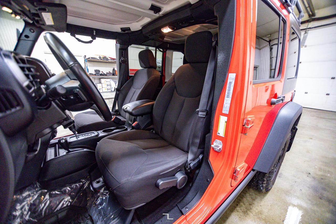 2018 Jeep Wrangler JK Unlimited 4x4 Willys Wheeler Red Deer AB