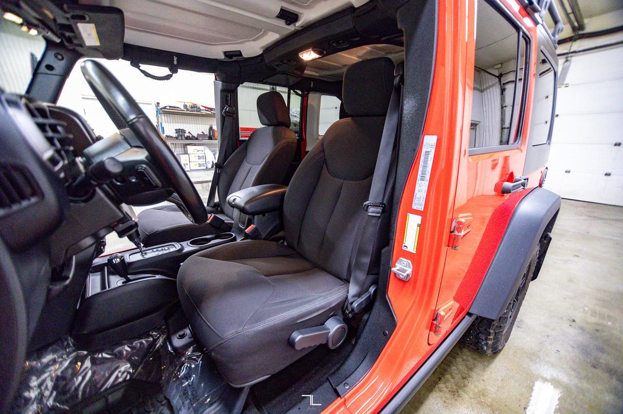 2018 Jeep Wrangler JK Unlimited 4x4 Willys Wheeler Red Deer AB