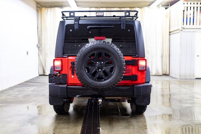 2018 Jeep Wrangler JK Unlimited 4x4 Willys Wheeler Red Deer AB