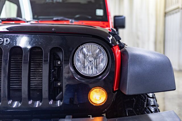 2018 Jeep Wrangler JK Unlimited 4x4 Willys Wheeler Red Deer AB