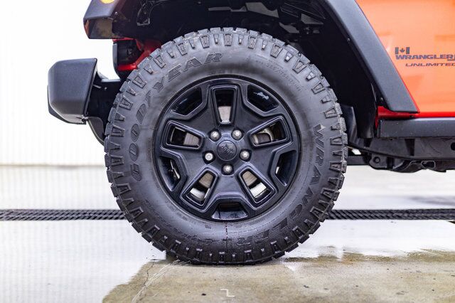 2018 Jeep Wrangler JK Unlimited 4x4 Willys Wheeler Red Deer AB