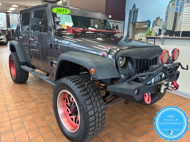2018 Jeep Wrangler JK Unlimited LIFTED  SPORT 4X4
