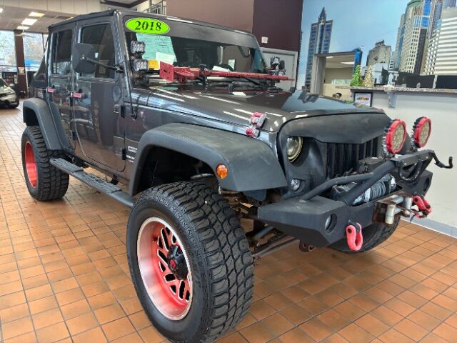2018 Jeep Wrangler JK Unlimited LIFTED  SPORT 4X4
