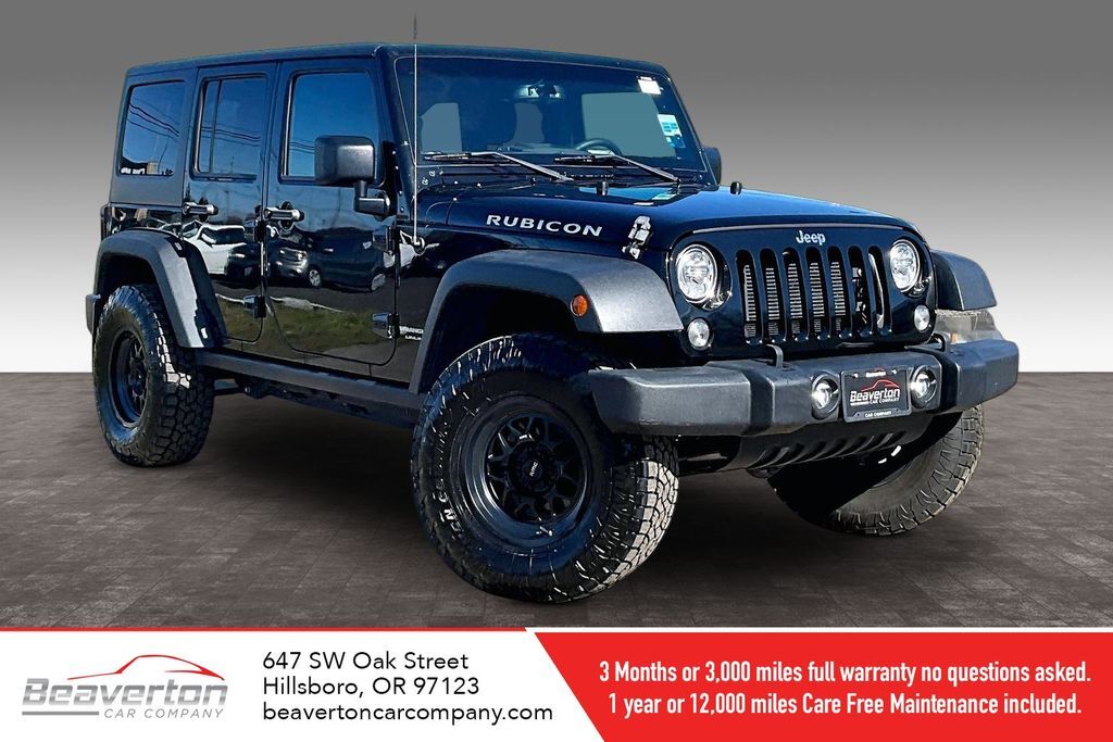 2018 Jeep Wrangler JK Unlimited Rubicon