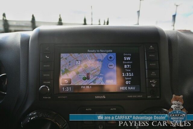 2018 Jeep Wrangler JK Unlimited Rubicon / Recon Edition / 3.6L V6 / 4X4 / Auto Start / Heated Leather Seats / Navigation / Alpine Speakers / Back Up Camera / Outlaw Wheels / 3 Piece Hard Top / Roof Rack / Tow Pkg / 20 MPG Anchorage AK