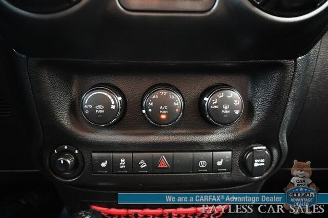 2018 Jeep Wrangler JK Unlimited Rubicon / Recon Edition / 3.6L V6 / 4X4 / Auto Start / Heated Leather Seats / Navigation / Alpine Speakers / Back Up Camera / Outlaw Wheels / 3 Piece Hard Top / Roof Rack / Tow Pkg / 20 MPG Anchorage AK