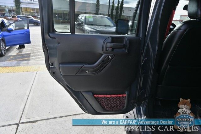 2018 Jeep Wrangler JK Unlimited Rubicon / Recon Edition / 3.6L V6 / 4X4 / Auto Start / Heated Leather Seats / Navigation / Alpine Speakers / Back Up Camera / Outlaw Wheels / 3 Piece Hard Top / Roof Rack / Tow Pkg / 20 MPG Anchorage AK