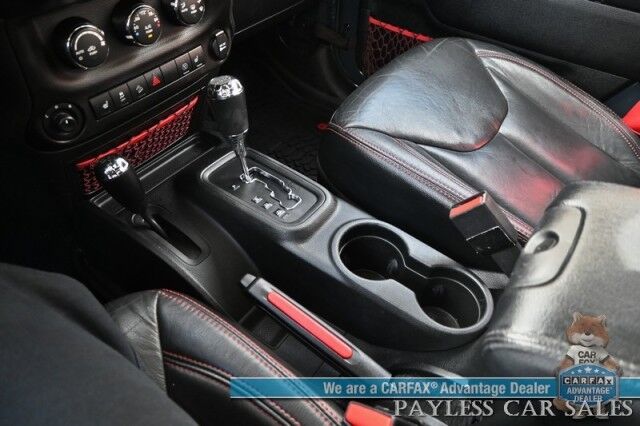 2018 Jeep Wrangler JK Unlimited Rubicon / Recon Edition / 3.6L V6 / 4X4 / Auto Start / Heated Leather Seats / Navigation / Alpine Speakers / Back Up Camera / Outlaw Wheels / 3 Piece Hard Top / Roof Rack / Tow Pkg / 20 MPG Anchorage AK