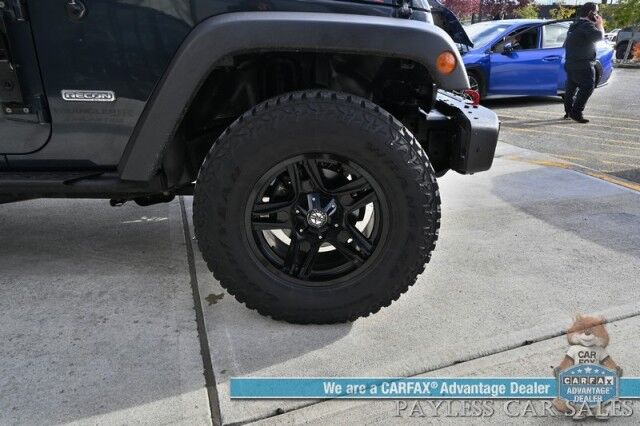 2018 Jeep Wrangler JK Unlimited Rubicon / Recon Edition / 3.6L V6 / 4X4 / Auto Start / Heated Leather Seats / Navigation / Alpine Speakers / Back Up Camera / Outlaw Wheels / 3 Piece Hard Top / Roof Rack / Tow Pkg / 20 MPG Anchorage AK