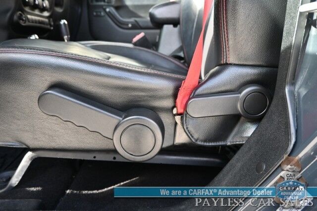 2018 Jeep Wrangler JK Unlimited Rubicon / Recon Edition / 3.6L V6 / 4X4 / Auto Start / Heated Leather Seats / Navigation / Alpine Speakers / Back Up Camera / Outlaw Wheels / 3 Piece Hard Top / Roof Rack / Tow Pkg / 20 MPG Anchorage AK