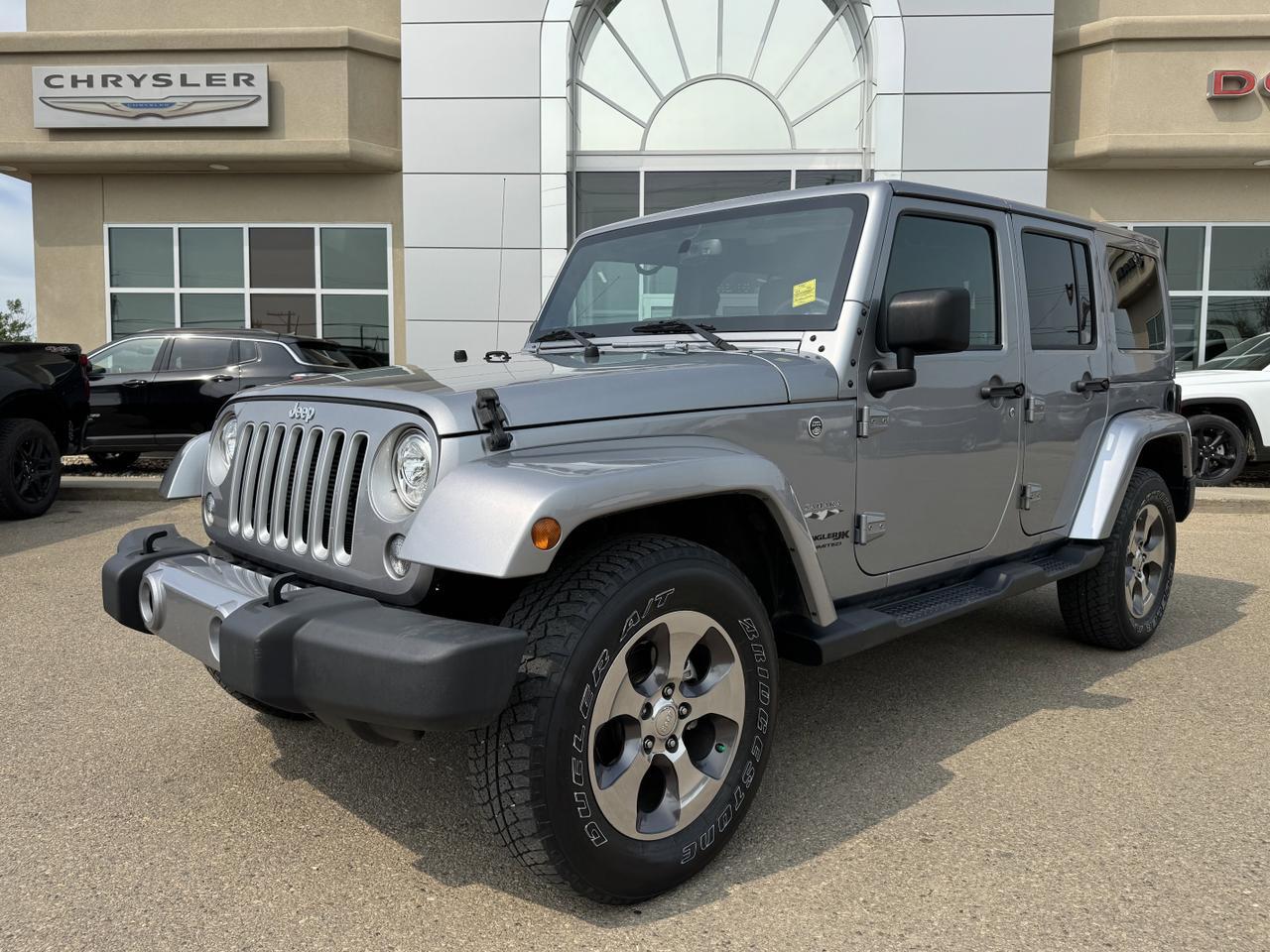 2018 Jeep Wrangler JK Unlimited Sahara 4x4 | Low KMs | V6 | NAV | Remote Start | Hardtop Redwater AB
