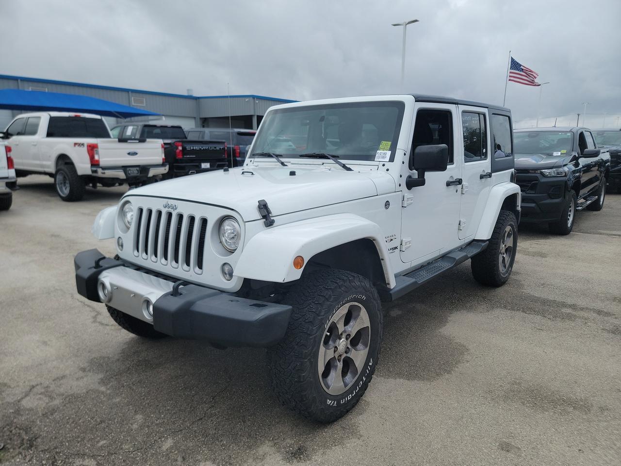 2018 Jeep Wrangler JK Unlimited Sahara
