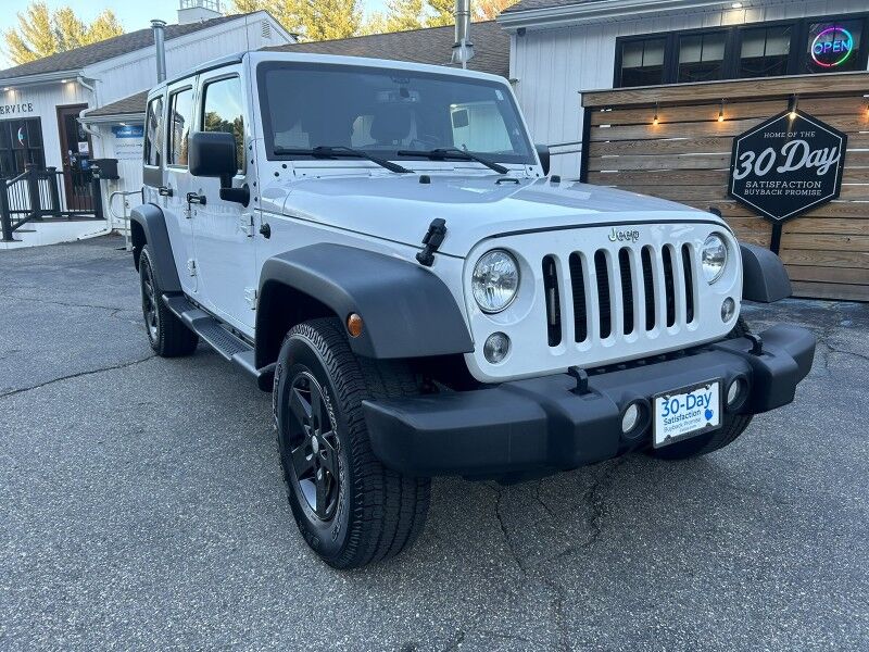 2018 Jeep Wrangler JK Unlimited Sport - LOCAL TRADE IN - FULLY SERVICED Whitinsville MA