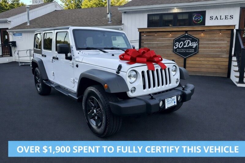 2018 Jeep Wrangler JK Unlimited Sport - LOCAL TRADE IN - FULLY SERVICED