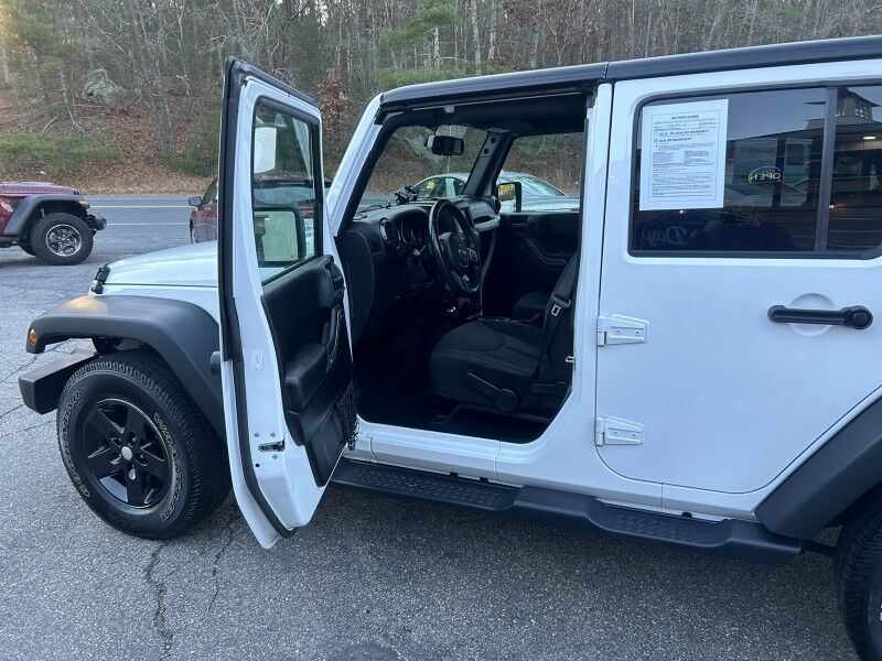 2018 Jeep Wrangler JK Unlimited Sport - LOCAL TRADE IN - FULLY SERVICED Webster MA