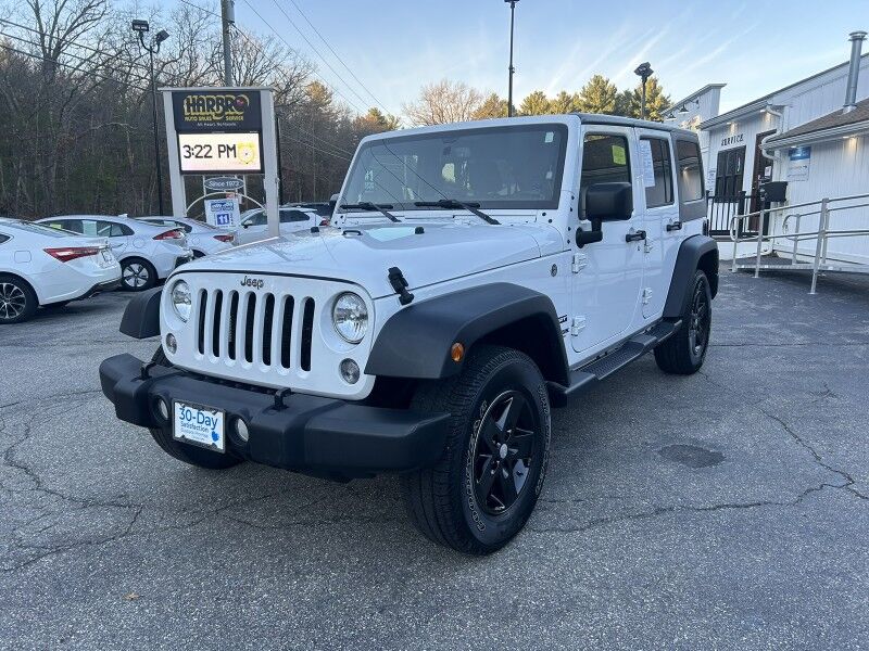 2018 Jeep Wrangler JK Unlimited Sport - LOCAL TRADE IN - FULLY SERVICED Webster MA
