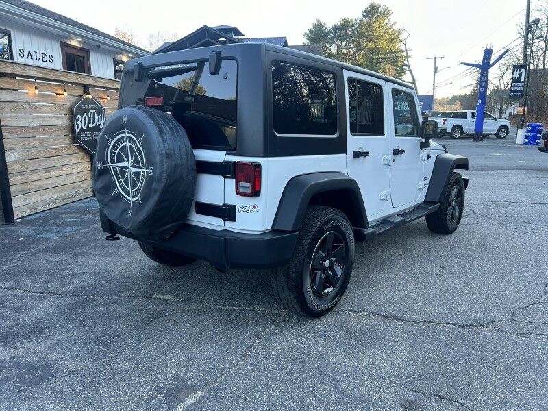 2018 Jeep Wrangler JK Unlimited Sport - LOCAL TRADE IN - FULLY SERVICED Webster MA