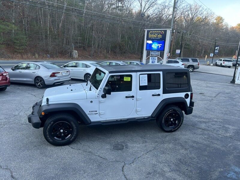 2018 Jeep Wrangler JK Unlimited Sport - LOCAL TRADE IN - FULLY SERVICED Webster MA