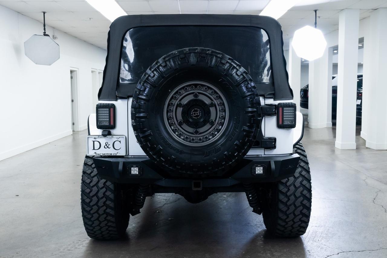 2018 Jeep Wrangler JK Unlimited Sport 6-Speed Manual 38&quot; Tires Black Rhino Wheels Portland OR