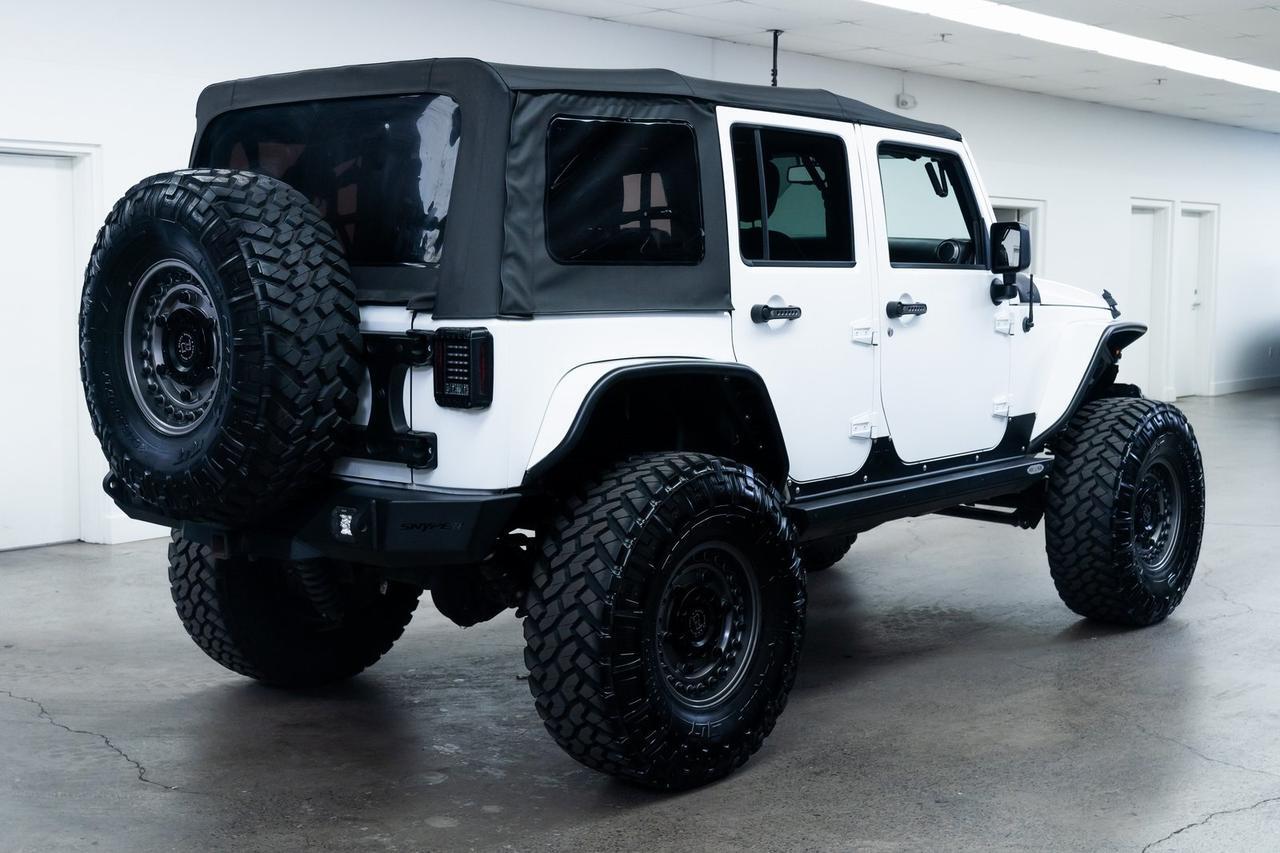 2018 Jeep Wrangler JK Unlimited Sport 6-Speed Manual 38&quot; Tires Black Rhino Wheels Portland OR