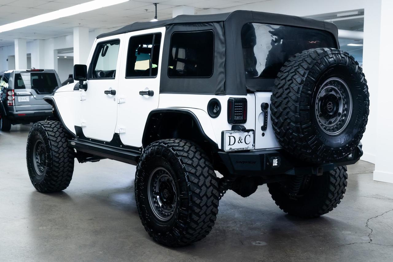 2018 Jeep Wrangler JK Unlimited Sport 6-Speed Manual 38&quot; Tires Black Rhino Wheels Portland OR