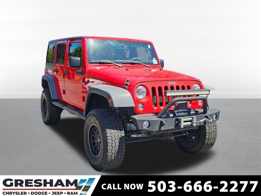 2018 Jeep Wrangler JK Unlimited Sport