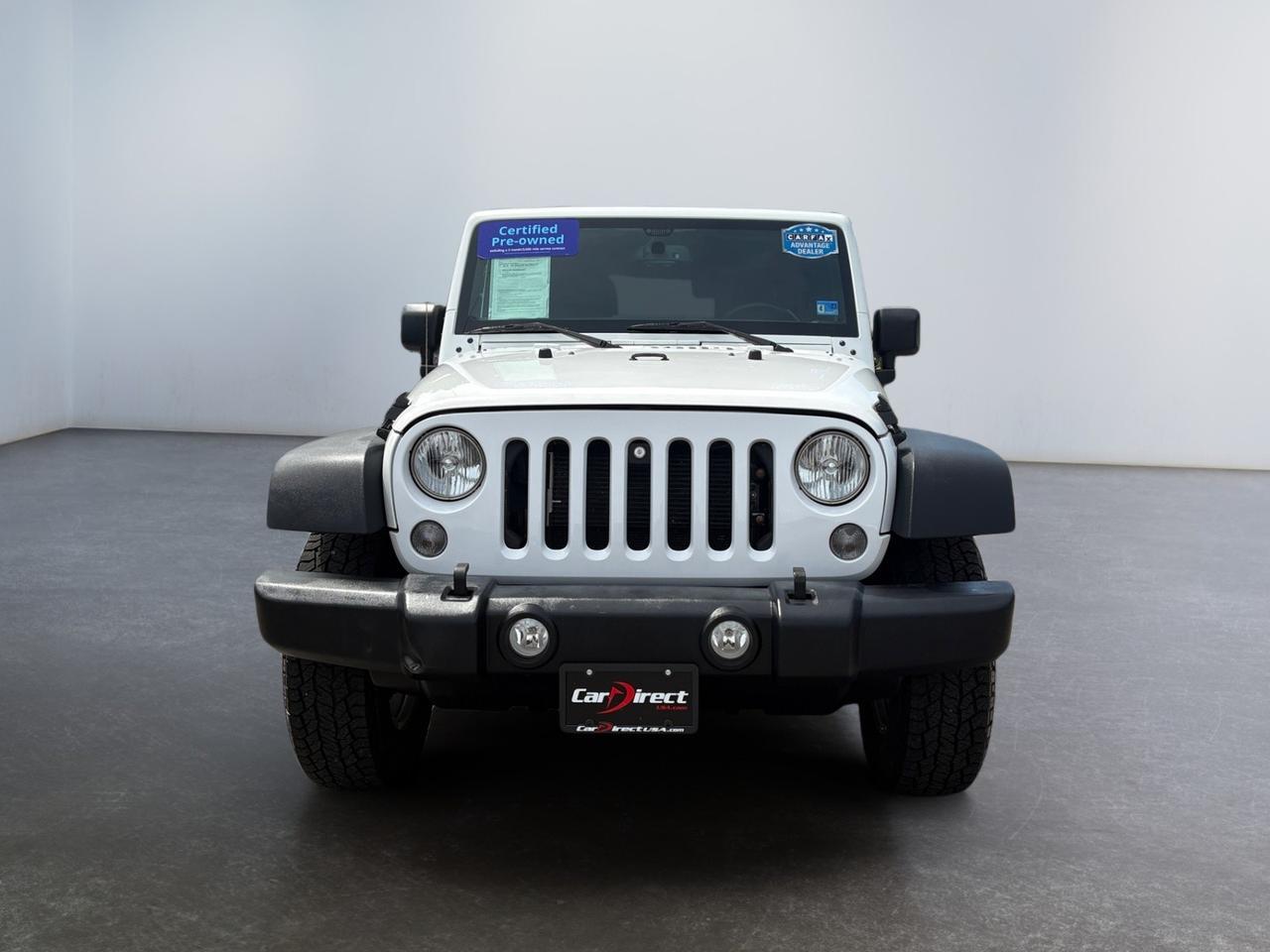 2018 Jeep Wrangler JK Unlimited Sport S, HARD TOP, RUNNING BOARDS, OFF ROAD MODE, REMOTE KEYLESS START, UCONNECT BLUETOOTH, FULL SIZE SPARE TIRE, TOW PACKAGE, LOW MILES, THIS JEEP IS READY TO WRANGLE THE ROAD! Virginia Beach VA