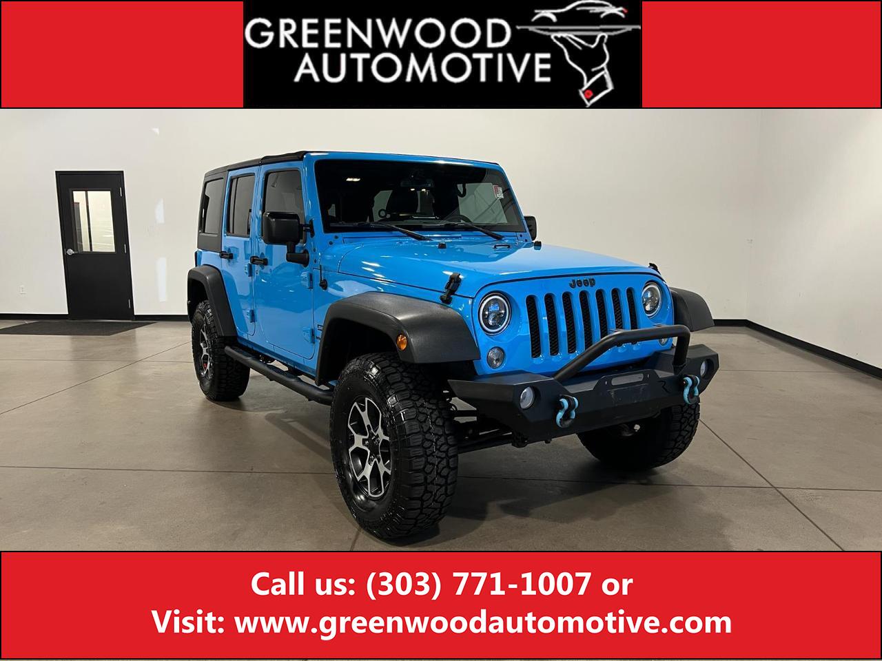 2018 Jeep Wrangler JK Unlimited Sport S Parker CO