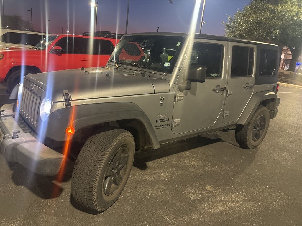 2018 Jeep Wrangler JK Unlimited Sport San Antonio TX