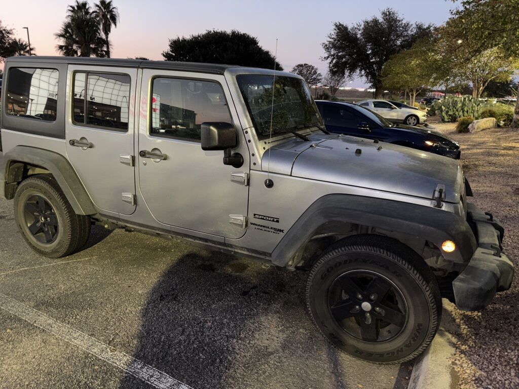 2018 Jeep Wrangler JK Unlimited Sport San Antonio TX