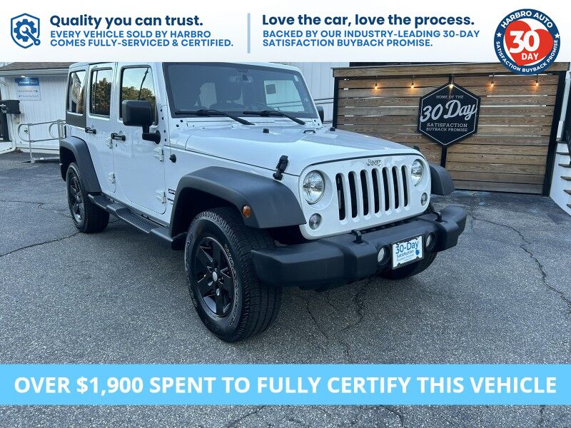 2018 Jeep Wrangler JK Unlimited Sport