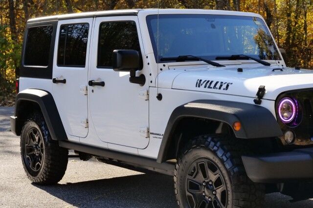 2018 Jeep Wrangler JK Unlimited Willys Wheeler 4X4 / Hard Top! High Point NC