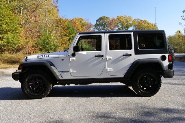 2018 Jeep Wrangler JK Unlimited Willys Wheeler 4X4 / Hard Top! High Point NC
