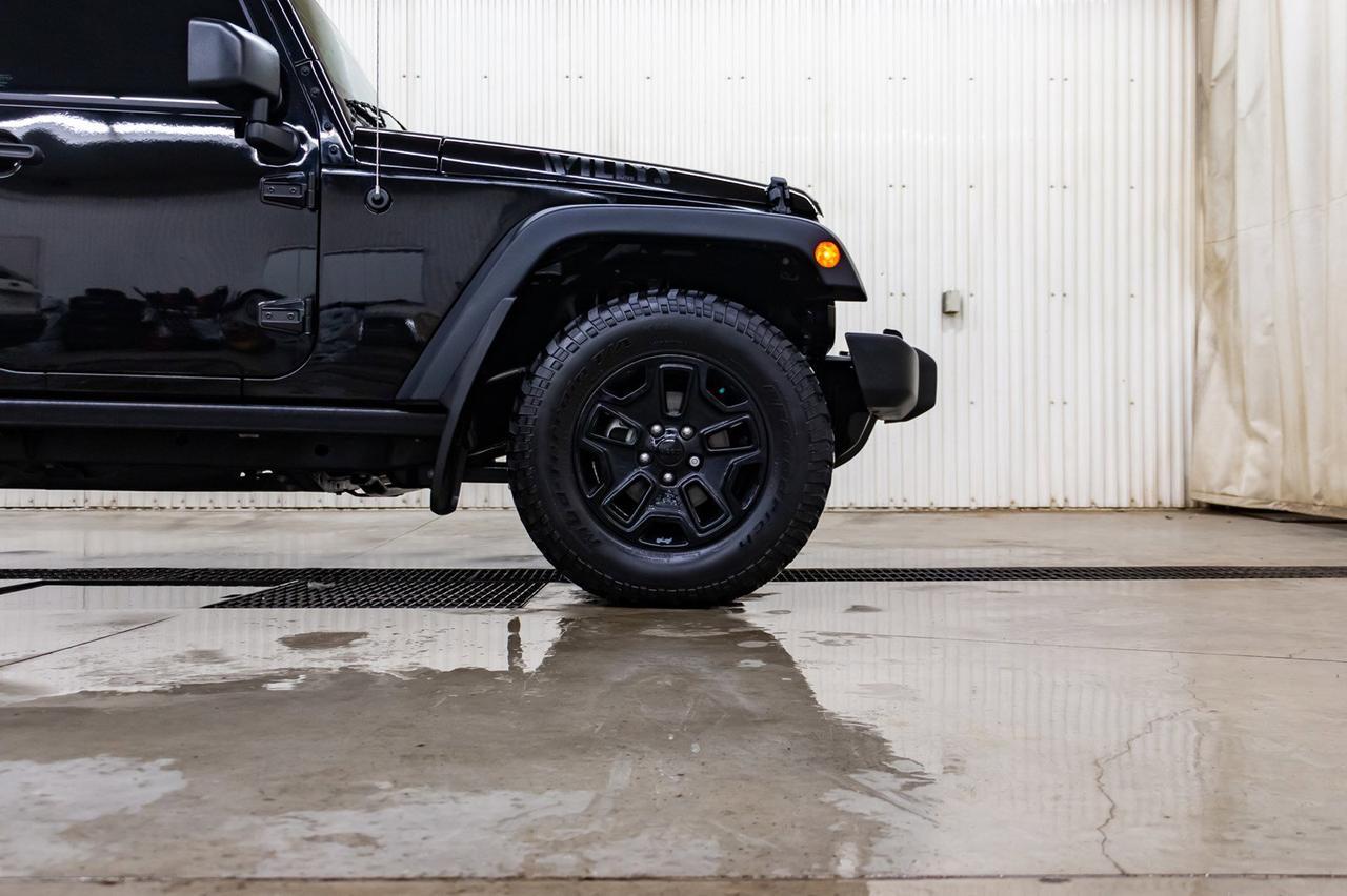 2018 Jeep Wrangler JK Unlimited Willys Wheeler Leather Red Deer AB