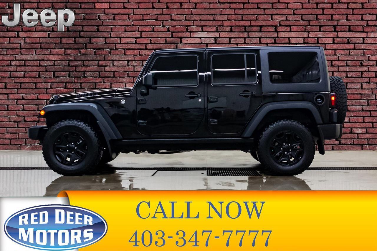 2018 Jeep Wrangler JK Unlimited Willys Wheeler Leather