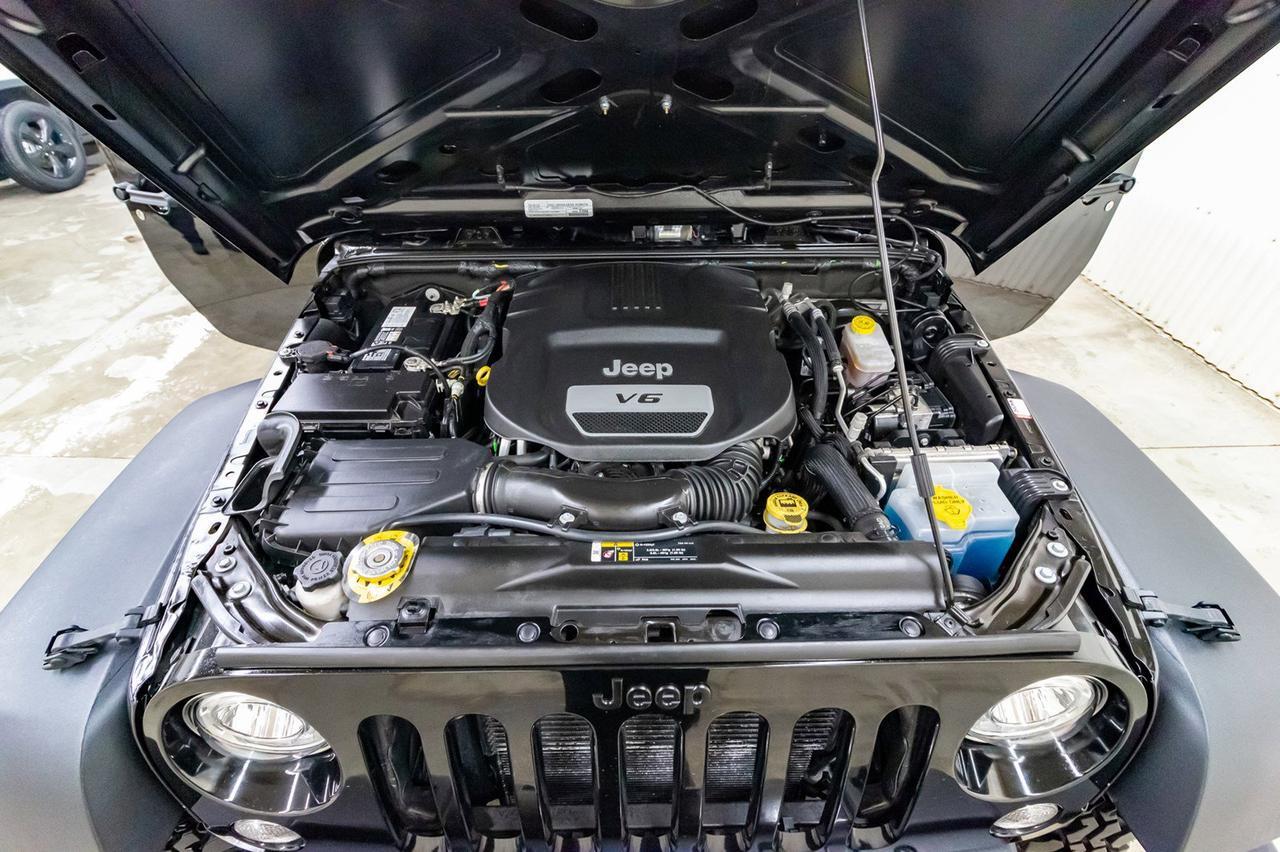 2018 Jeep Wrangler JK Unlimited Willys Wheeler Leather Red Deer AB