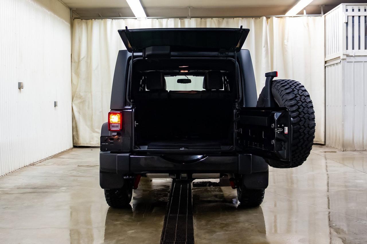 2018 Jeep Wrangler JK Unlimited Willys Wheeler Leather Red Deer AB