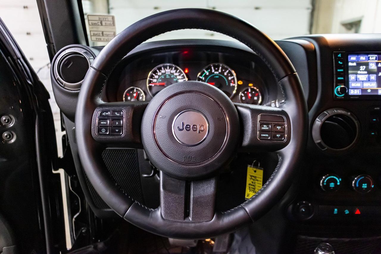 2018 Jeep Wrangler JK Unlimited Willys Wheeler Leather Red Deer AB