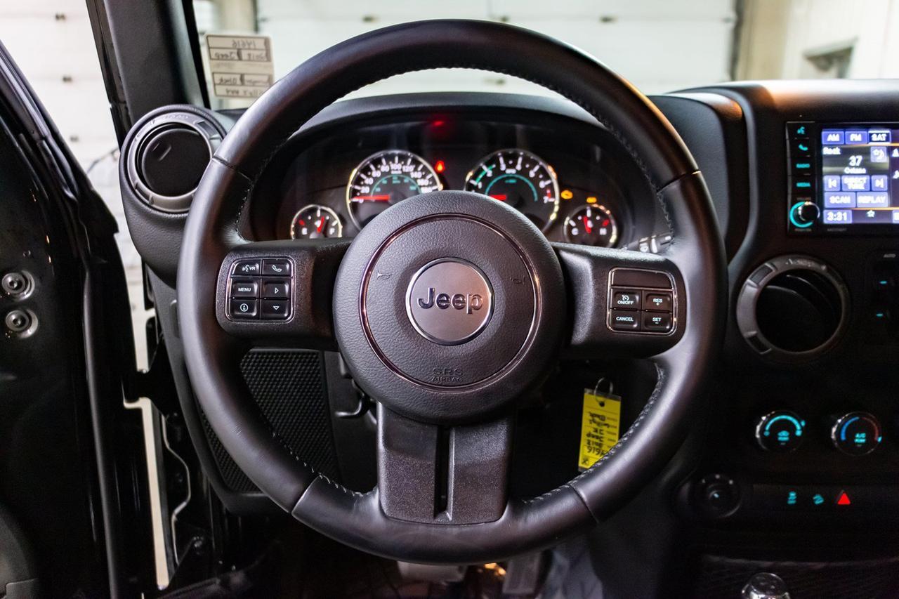 2018 Jeep Wrangler JK Unlimited Willys Wheeler Leather Red Deer AB