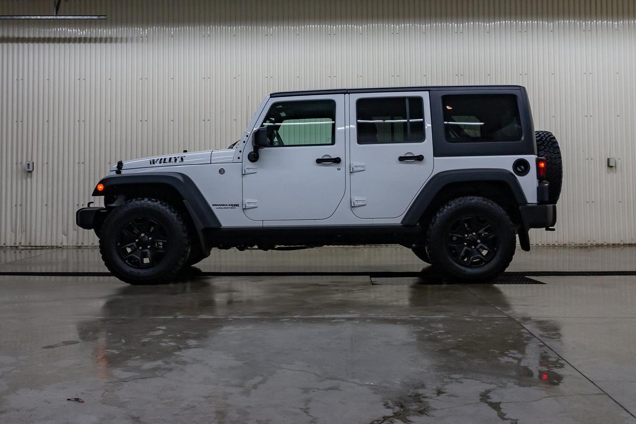 2018 Jeep Wrangler JK Unlimited Willys Wheeler Red Deer AB