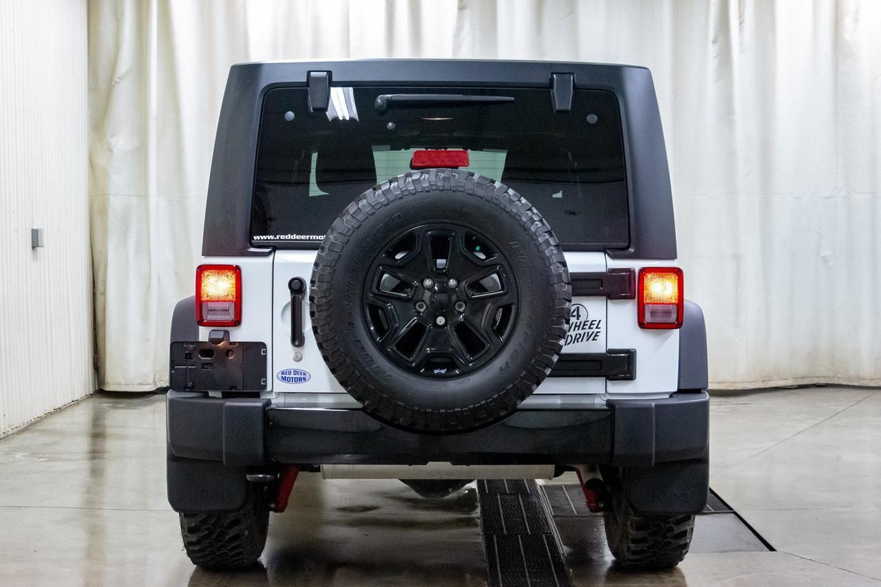 2018 Jeep Wrangler JK Unlimited Willys Wheeler Red Deer AB