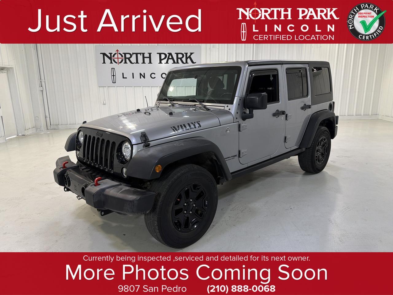 2018 Jeep Wrangler JK Unlimited