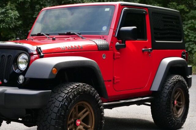2018 Jeep Wrangler JK Willys Wheeler 4X4 / Wheels & Tires Upgrade / 3.6L V6! High Point NC