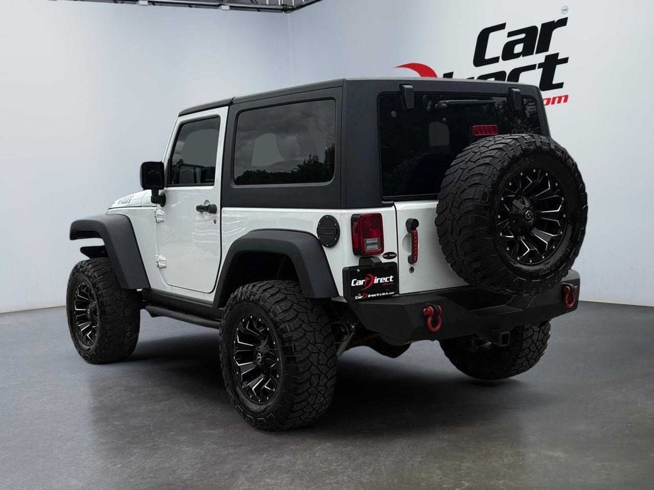 2018 Jeep Wrangler JK Willys Wheeler W, RUNNING BOARDS, TOW PACKAGE, FENDER FLARES, LIFTED, CUSTOM SMITTY BILT BRUSH GUARD WITH WENCH, BACKUP CAMERA, ONLY 50K MILES, CLEAN CARFAX, THIS JEEP IS ONE OF A KIND! Virginia Beach VA