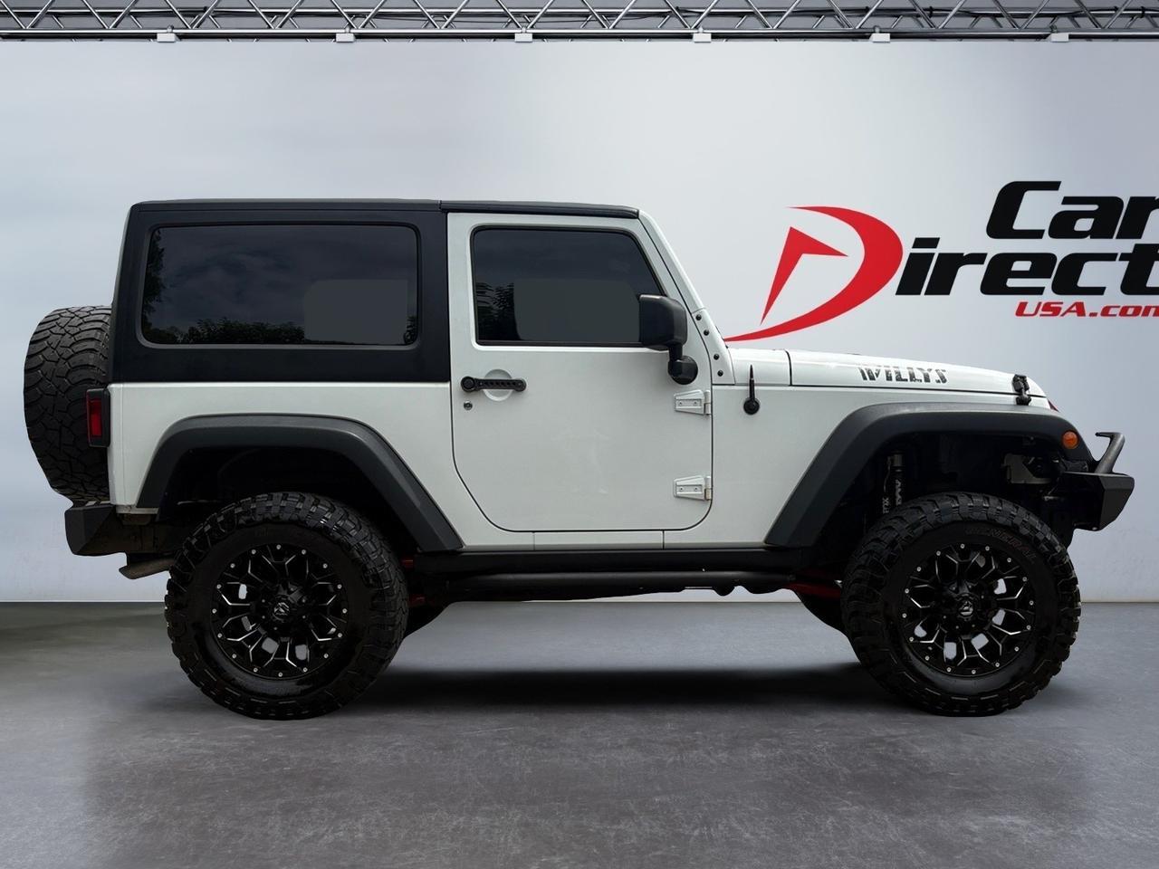 2018 Jeep Wrangler JK Willys Wheeler W, RUNNING BOARDS, TOW PACKAGE, FENDER FLARES, LIFTED, CUSTOM SMITTY BILT BRUSH GUARD WITH WENCH, BACKUP CAMERA, ONLY 50K MILES, CLEAN CARFAX, THIS JEEP IS ONE OF A KIND! Virginia Beach VA