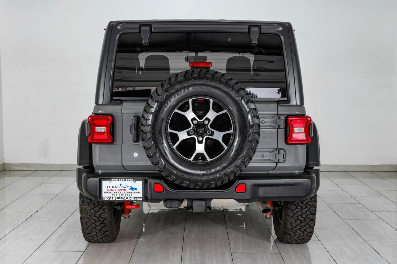 2018 Jeep Wrangler RUBICON 4WD AUTOMATIC HARD TOP CONVERTIBLE NAVIGATION LEATHER HE Carrollton TX
