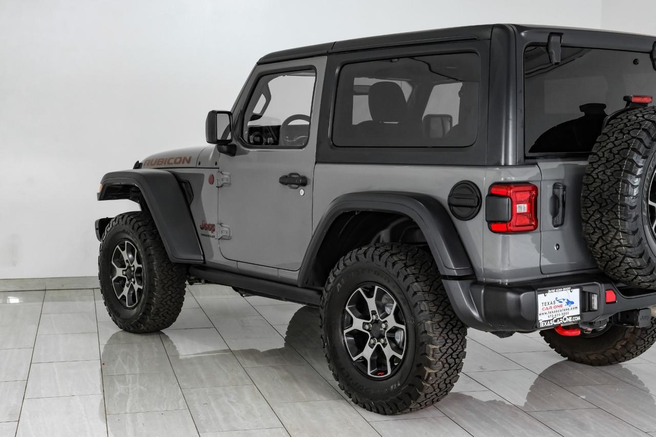 2018 Jeep Wrangler RUBICON 4WD AUTOMATIC HARD TOP CONVERTIBLE NAVIGATION LEATHER HE Carrollton TX