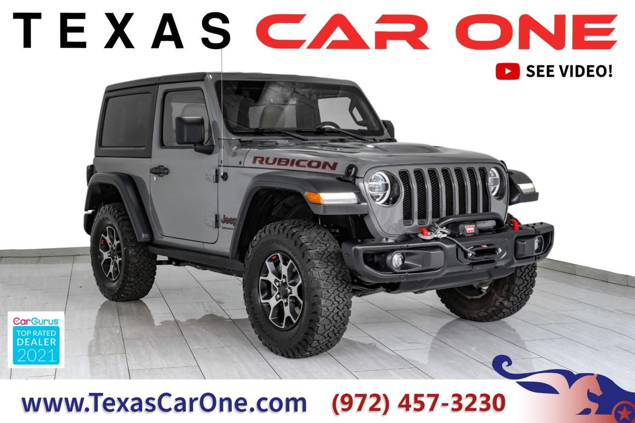 2018 Jeep Wrangler RUBICON 4WD AUTOMATIC HARD TOP CONVERTIBLE NAVIGATION LEATHER HE Carrollton TX